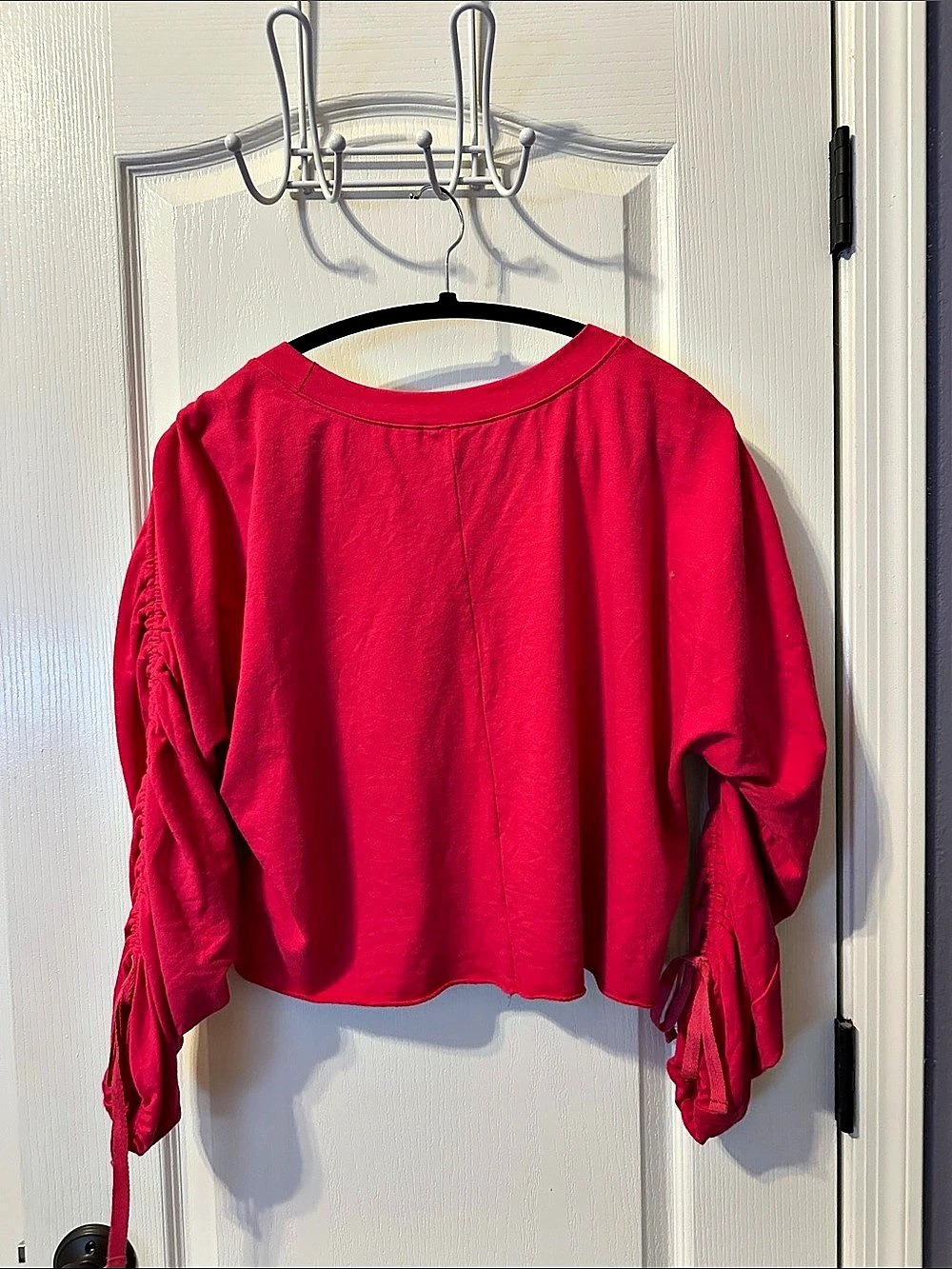 Savvi Women’s Pink Long Sleeve Light Sweatshirt Size Large Like New